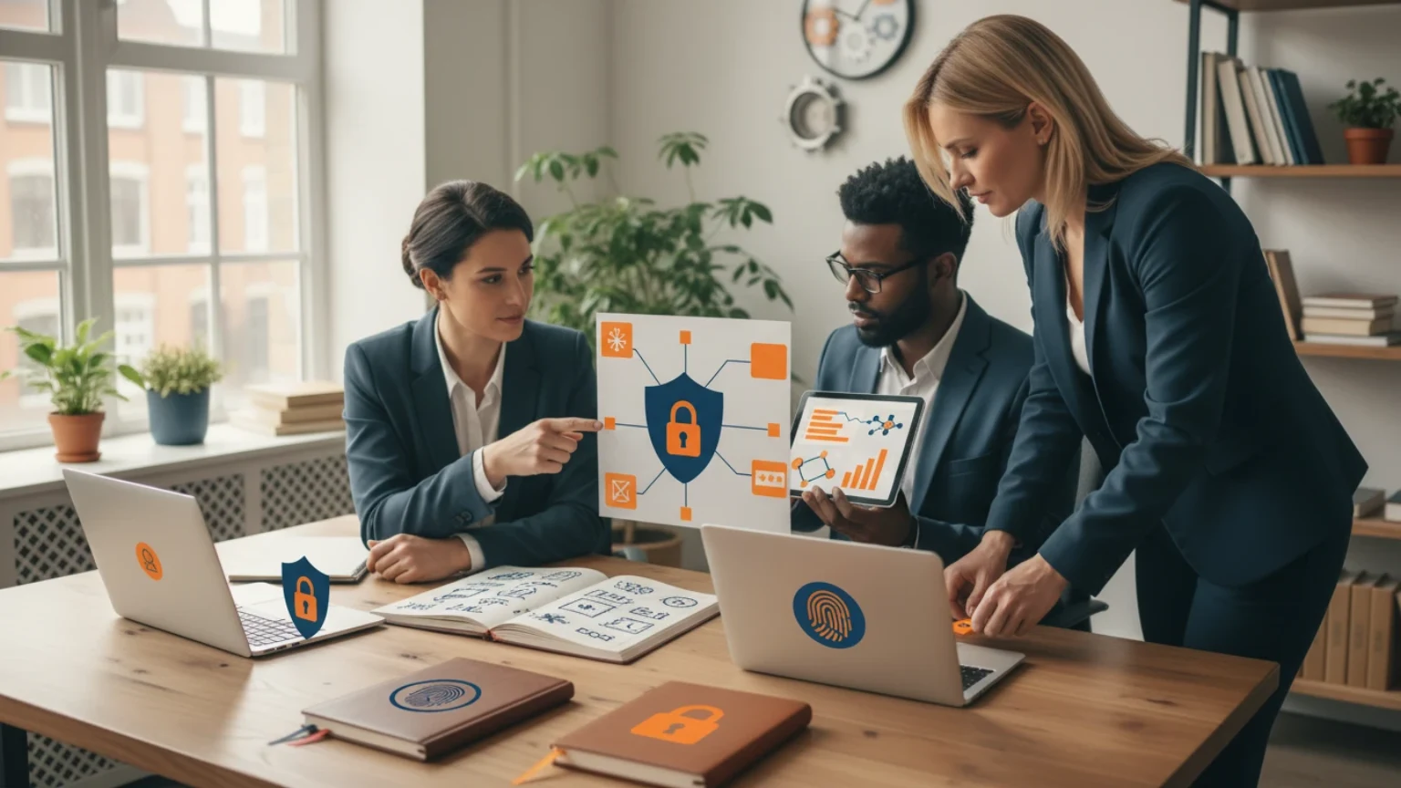 Collaborateur TPE-PME créant des mots de passe forts avec Soclyde