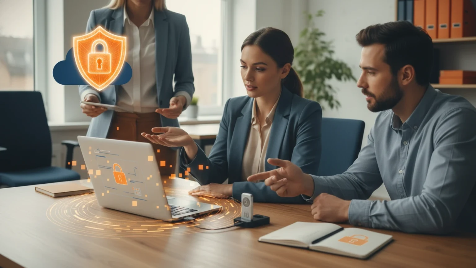 Direct visual comparison between vulnerable cloud servers and secure local devices