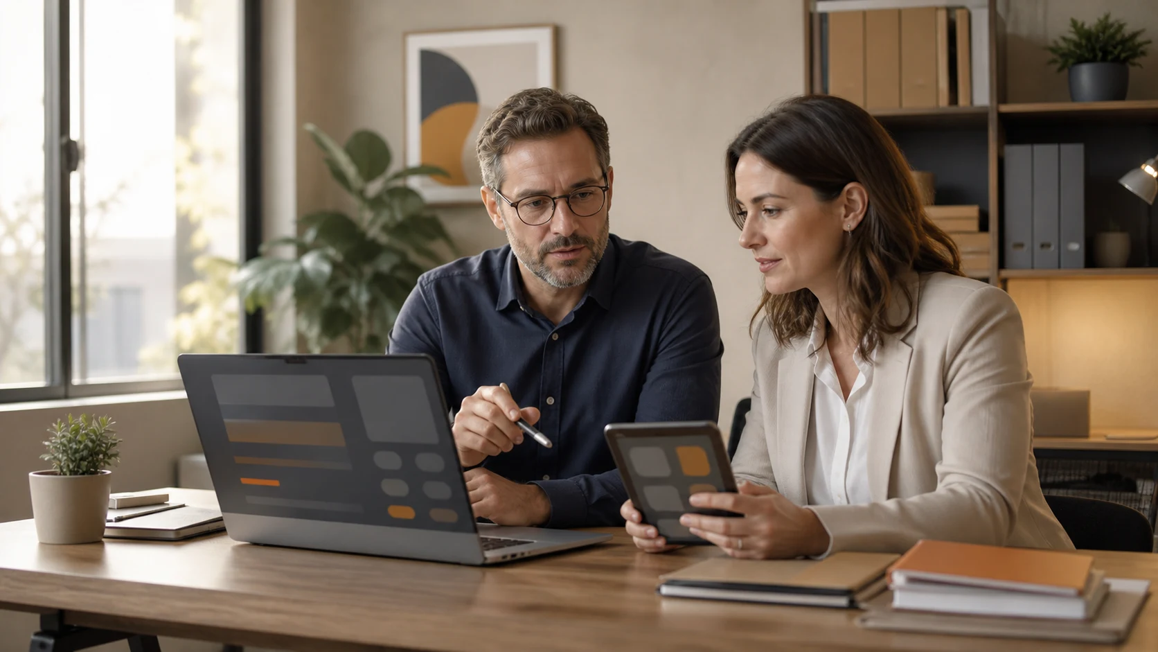 SMB team reviewing critical access and its security plan
